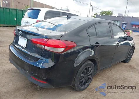 2017 Kia Forte Lx from USA, damaged, VIN 3KPFK4A77HE104706